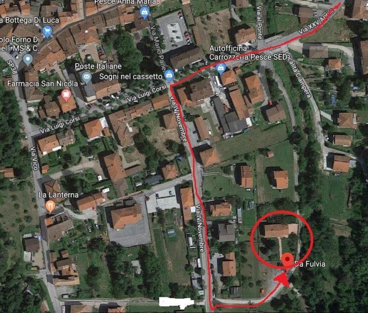 Da Fulvia Bed & Breakfast Ollano Bagian luar foto
